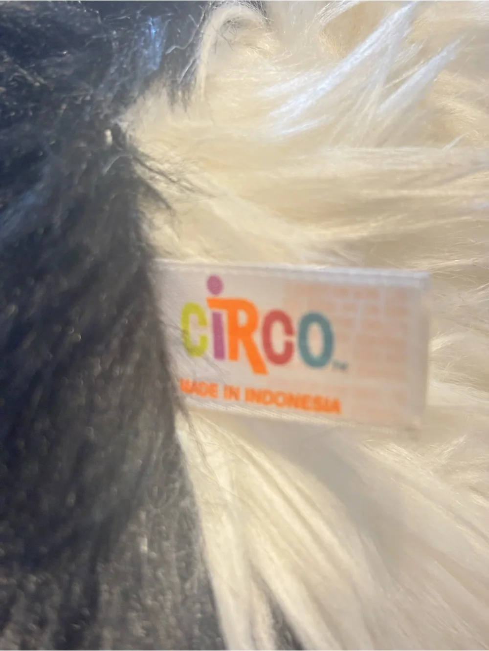 Circo Australian Shepard/Border Collie Plush Dog with Blue Star Bandana